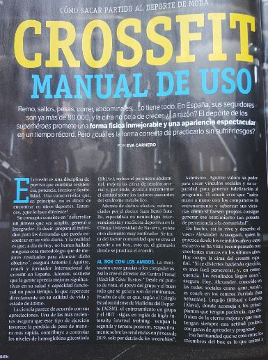 CROSSFIT MANUAL DE USO CESAR BUSTOS NO HAY EXCUSAS