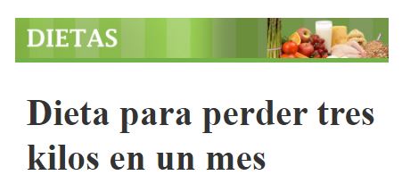 dieta para perder 3 kilos en un mes cesar bustos no hay excusas