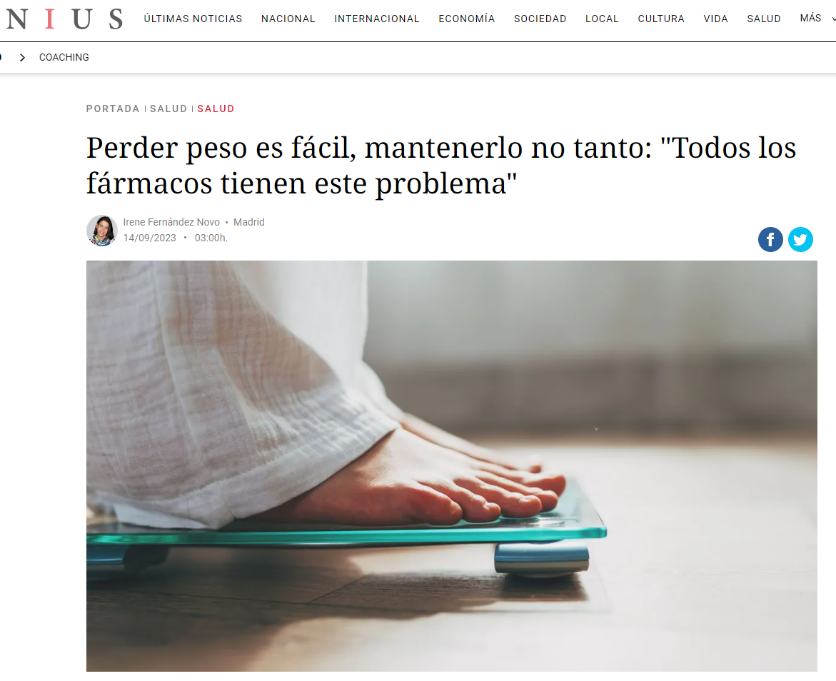 Cómo perder peso y mantenerlo NO HAY EXCUSAS CÉSAR BUSTOS